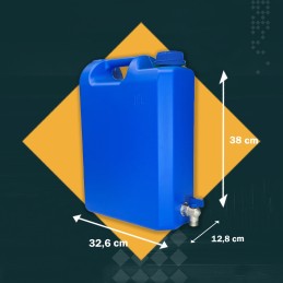 Banka canister water container with tap 10l
