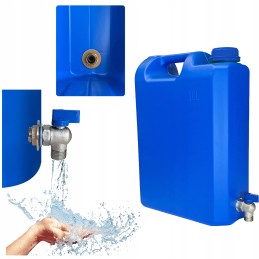 Canister water tank container with tap 10l