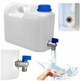 Canister water tank container with tap 5l