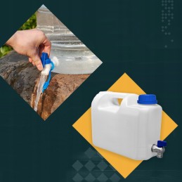 Canister water tank container with tap 5l