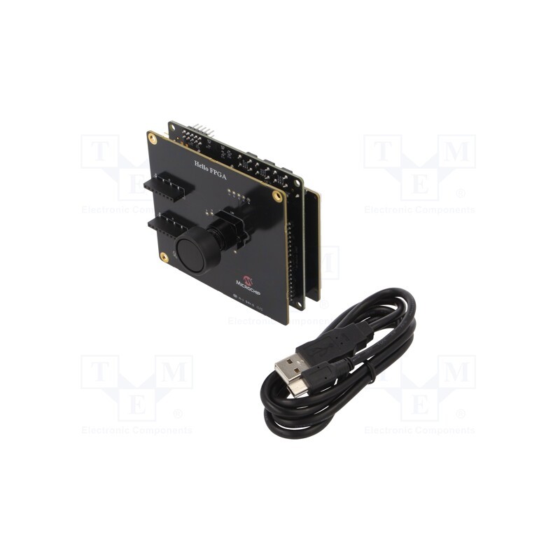 1 pcs x MICROCHIP TECHNOLOGY - M2S-HELLO-FPGA-KIT - Camera module, SmartFusion2, Comp: M2S010-1VFG256