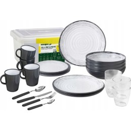 Dinner set for a Brunner caravan