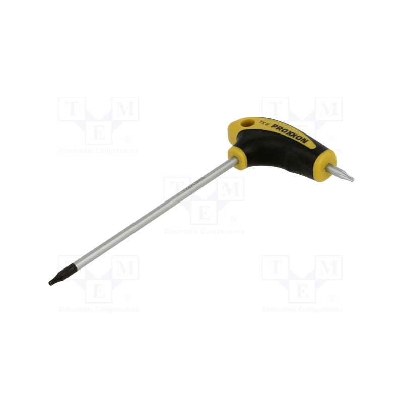 1 pcs x PROXXON - 22440 - Screwdriver, Torx®, TX08, Blade length: 110mm, Overall len: 140mm