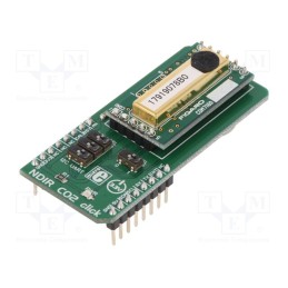 1 pcs x MIKROE - NDIR CO2 CLICK - Click board, carbon-dioxide sensor, analog,I2C,UART, MC34933