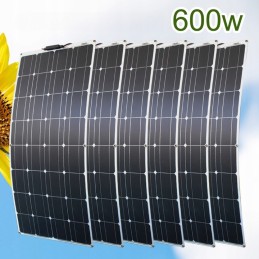Solar panel 600w 12v waterproof rv for camper