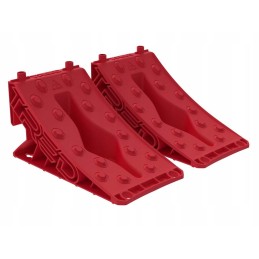 Arb tred gt wheel chock, set of 2, red