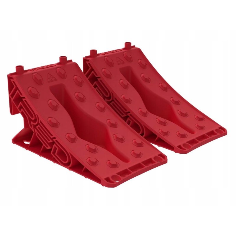 Arb tred gt wheel chock, set of 2, red