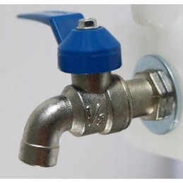 Bank container, water canister with tap, 10 liters