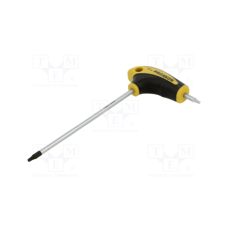 1 pcs x PROXXON - 22442 - Screwdriver, Torx®, TX09, Blade length: 110mm, Overall len: 140mm