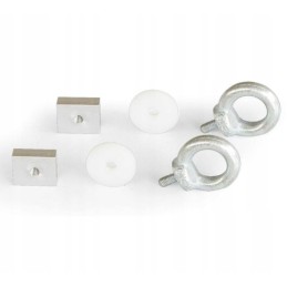 Kit eye fiamma mounting brackets for handles in the camper's garage in the hose