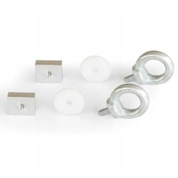 Mounting brackets for the garage handles of the Fiamma camper