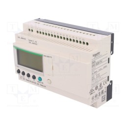 1 pcs x SCHNEIDER ELECTRIC - SR3B261FU - Programmable relay, IN: 16, Analog in: 0, OUT: 10, OUT 1: relay, IP20
