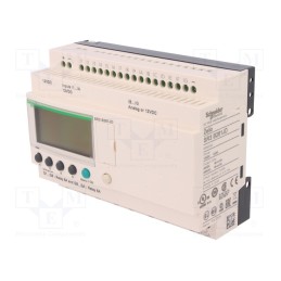 1 pcs x SCHNEIDER ELECTRIC - SR3B261JD - Programmable relay, IN: 16, Analog in: 6, OUT: 10, OUT 1: relay, IP20