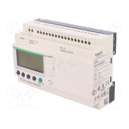 1 pcs x SCHNEIDER ELECTRIC - SR3B262BD - Programmable relay, IN: 16, Analog in: 6, OUT: 10, OUT 1: transistor