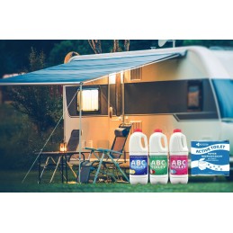 Fluid for tourist toilets 3x2l abc eco paper