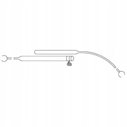 Frame tube for vestibule oe22mm 80 115cm