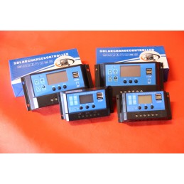 Photovoltaic controller pwm 12 24v 30a 2xusb 30 a