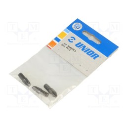 1 pcg x UNIOR - 602391 - Screwdriver bit, Phillips, PH3, Overall len: 25mm, 3pcs.