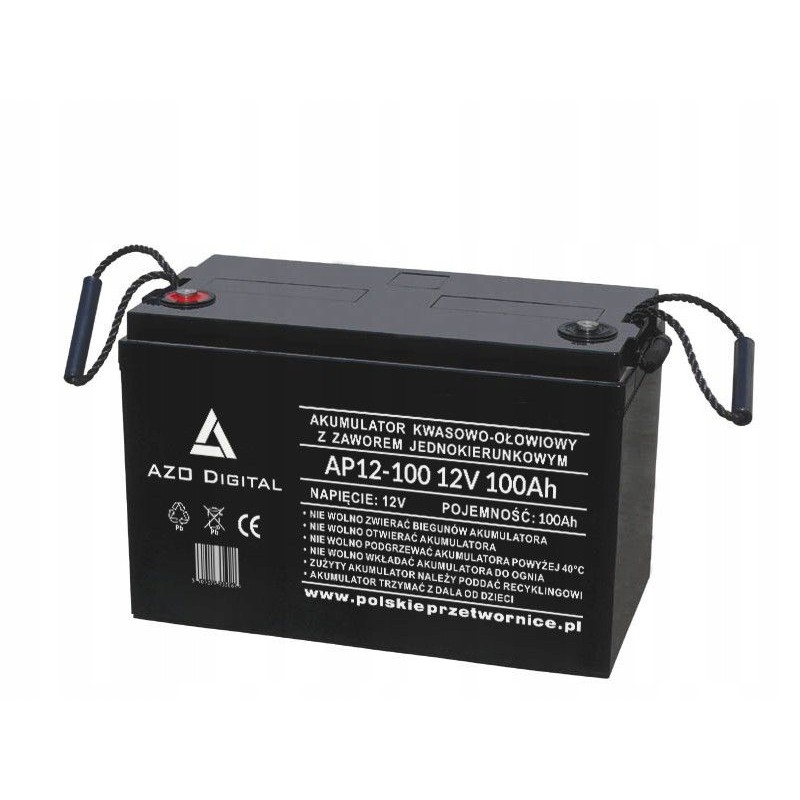 Maintenance-free VRLA AGM battery AP12 12v 100ah