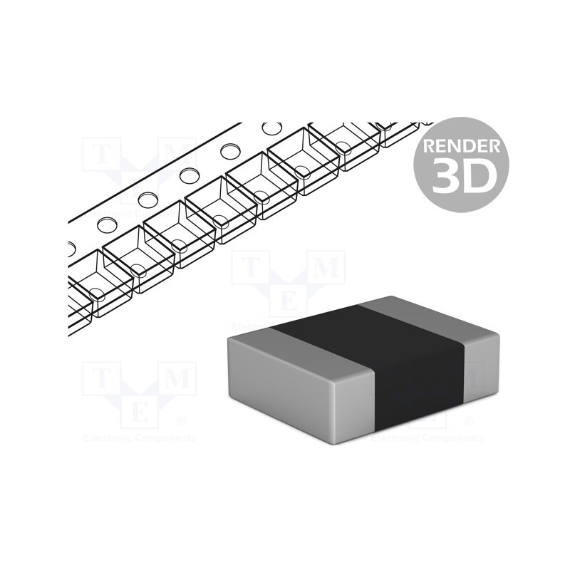 10 pcs x Viking - NLV10JTR27 - Inductor: wire, SMD, 1210, 0.27uH, 450mA, 360mΩ, Q: 30, ftest: 25.2MHz