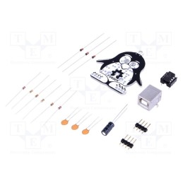 1 pcs x OLIMEX - FOSDEM-85 - Dev.kit: Microchip AVR, ATTINY, for self-assembly