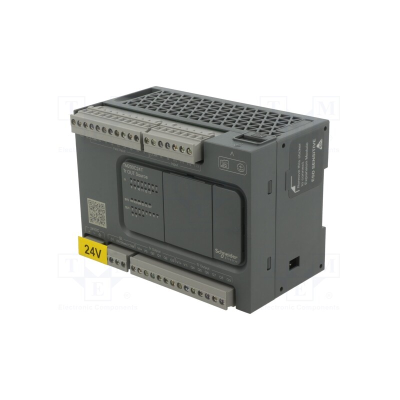1 pcs x SCHNEIDER ELECTRIC - TM200C24T - Module: PLC programmable controller, OUT: 10, IN: 14, IP20, 24VDC