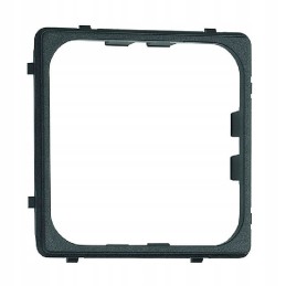 Support frame for 230v socket 5x5 cm, black