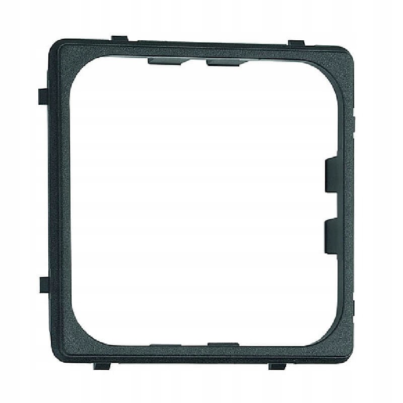 Support frame for 230v socket 5x5 cm, black