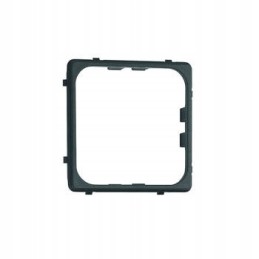 Support frame for 230v socket 5x5 cm, black