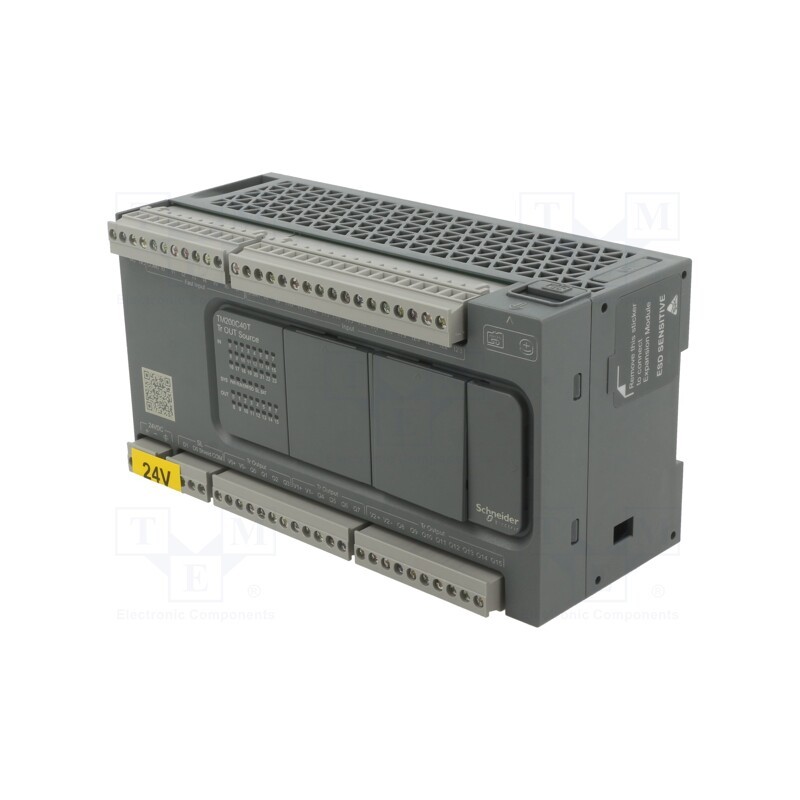 1 pcs x SCHNEIDER ELECTRIC - TM200C40T - Module: PLC programmable controller, OUT: 16, IN: 24, IP20, 24VDC