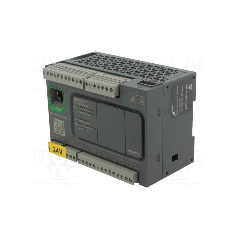 1 pcs x SCHNEIDER ELECTRIC - TM200CE24T - Module: PLC programmable controller, OUT: 10, IN: 14, IP20, 24VDC