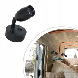 LED wall lamp 12v 24v for indoor reading camper trailer USB port