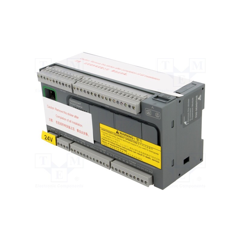 1 pcs x SCHNEIDER ELECTRIC - TM200CE40T - Module: PLC programmable controller, OUT: 16, IN: 24, IP20, 24VDC