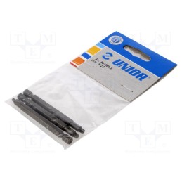 1 pcg x UNIOR - 602389 - Screwdriver bit, Phillips, PH1, Overall len: 25mm, 3pcs.