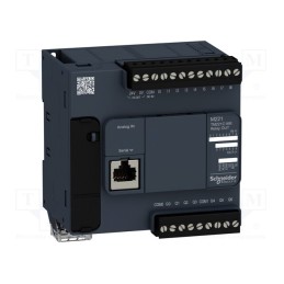 1 pcs x SCHNEIDER ELECTRIC - TM221C16R - Module: PLC programmable controller, OUT: 7, IN: 9, 100÷240VAC