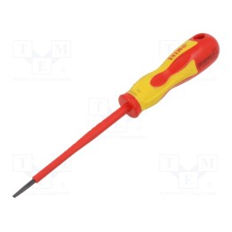 1 pcs x IRIMO - 408V-3-100 - Screwdriver, insulated, slot, 3,5x0,6mm, Blade length: 100mm
