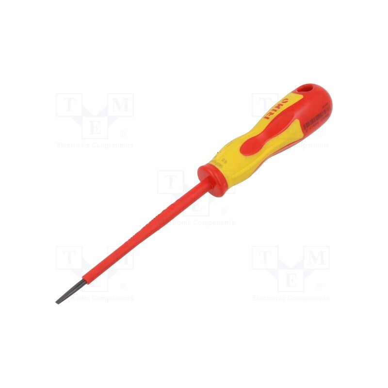 1 pcs x IRIMO - 408V-3-100 - Screwdriver, insulated, slot, 3,5x0,6mm, Blade length: 100mm