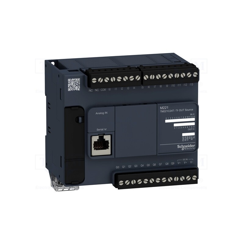1 pcs x SCHNEIDER ELECTRIC - TM221C24T - Module: PLC programmable controller, OUT: 10, IN: 14, 24VDC