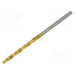 1 pcs x ALPEN-MAYKESTAG - 60700150100 - Drill bit, for metal, Ø: 1.5mm, L: 40mm, Working part len: 18mm