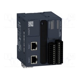 1 pcs x SCHNEIDER ELECTRIC - TM221M16T - Module: PLC programmable controller, OUT: 8, IN: 8, 24VDC