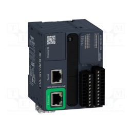 1 pcs x SCHNEIDER ELECTRIC - TM221ME16R - Module: PLC programmable controller, OUT: 8, IN: 8, 24VDC