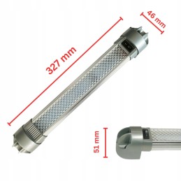 LED lamp 12v 24v with on off switch, rotatable, bright for camper trailer