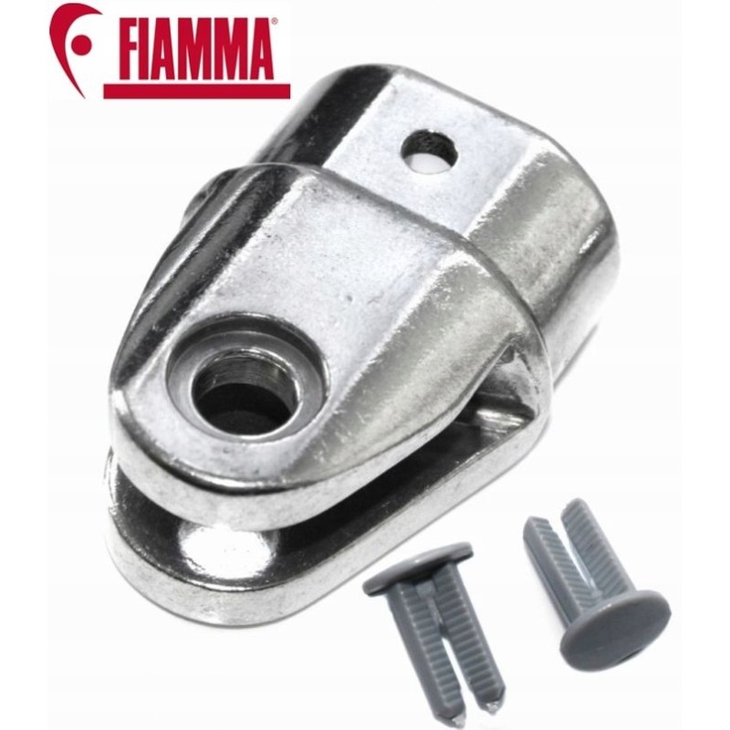 End of the support leg of the f35 pro fiamma awning