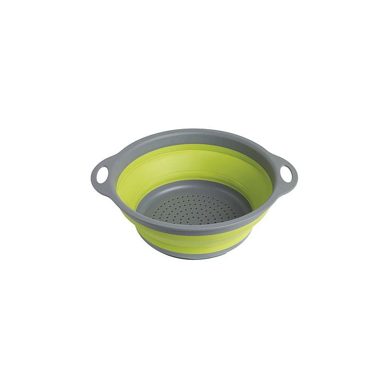 Folding sieve collaps green silicone 24cm camper