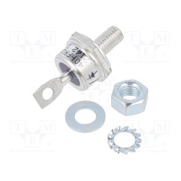 1 pcs x VISHAY - VS-40HFR20 - Diode: rectifying, 200V, 1.3V, 40A, anode to stud, DO203AB,