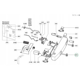 Dometic RML 8550 8555 refrigerator power source selection knob
