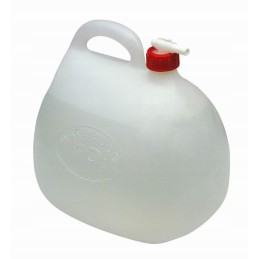 200l Brunner water canister in a camping trailer