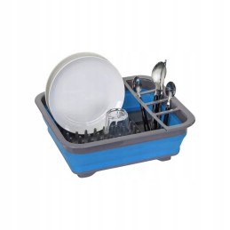 Berger foldable dish drainer, blue