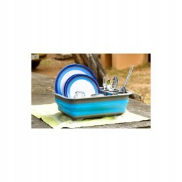Berger foldable dish drainer, blue