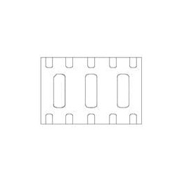 1 pcs : RCLAMP0534N.TCT - TVS Diodes / ESD Suppressors RCLAMP0534N LOW CAP, 5V
